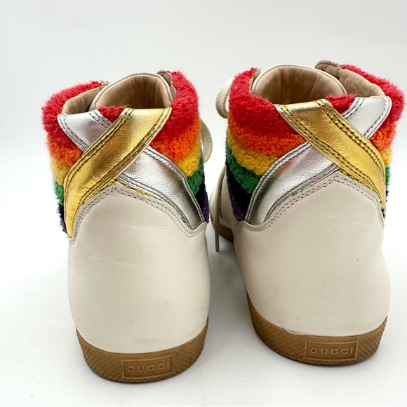 Gucci Men’s Rainbow Bambi Sneakers - Pride Edition 🌈 - Picture 6 of 12